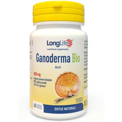 Longlife Ganoderma Bio 60 Capsule - Supporto immunitario Longlife Ganoderma Bio 60 Capsule - Supporto immunitario