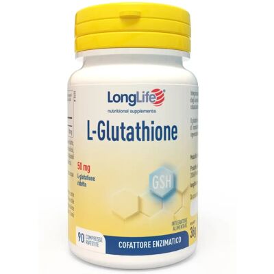 Longlife L-Glutathione 50 Mg - Integratore alimentare Longlife L-Glutathione 50 Mg - Integratore alimentare