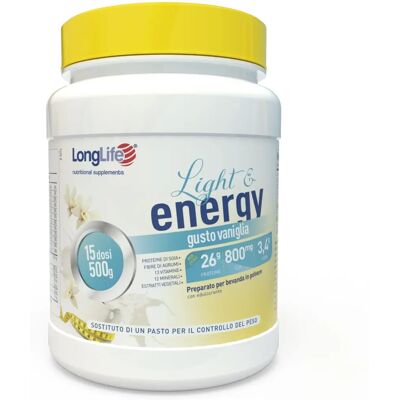 Longlife Light & Energy Vaniglia - Polvere Sostitutiva del Pasto Longlife Light & Energy Vaniglia - Polvere Sostitutiva del Pasto