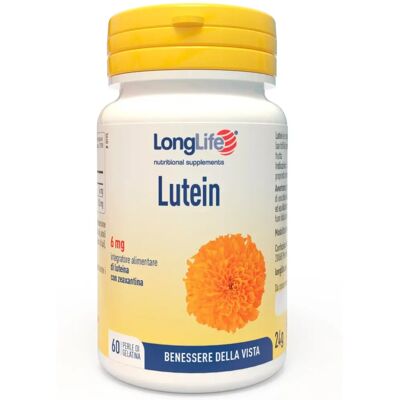Longlife Lutein 3% 60 Perle - Integratore per la Vista Longlife Lutein 3% 60 Perle - Integratore per la Vista