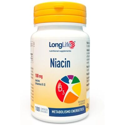 Longlife Niacin - Integratore di Supporto Energetico Longlife Niacin - Integratore di Supporto Energetico