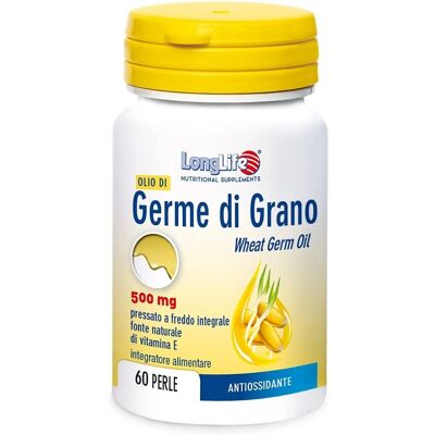 Longlife Olio di Germe di Grano 60 Perle - Integratore Vitamina E Longlife Olio di Germe di Grano 60 Perle - Integratore Vitamina E