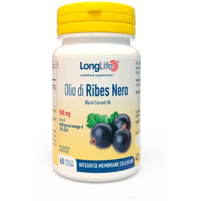 Olio di Ribes Nero Longlife - Supporto Pelle & Cellule Olio di Ribes Nero Longlife - Supporto Pelle & Cellule