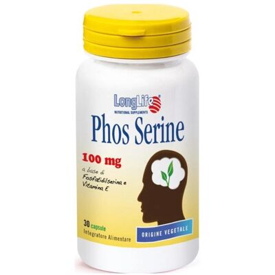 Phoenix LONGLIFE Phos Serine 30 Capsule - Integratore Alimentare Phoenix LONGLIFE Phos Serine 30 Capsule - Integratore Alimentare