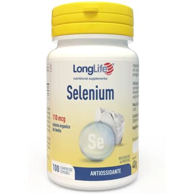 Longlife Selenio 100 Compresse - Integratore Antiossidante Longlife Selenio 100 Compresse - Integratore Antiossidante
