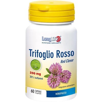 Integratore Trifoglio Rosso 200mg LongLife - Supporto Menopausa Integratore Trifoglio Rosso 200mg LongLife - Supporto Menopausa