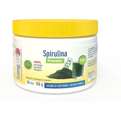 Longlife Spirulina Bio 50 Dosi - Integratore alimentare Longlife Spirulina Bio 50 Dosi - Integratore alimentare