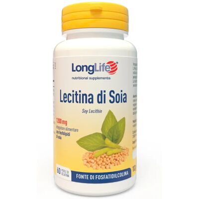 Lecitina di Soia Longlife 1200mg - Supporto metabolismo lipidi Lecitina di Soia Longlife 1200mg - Supporto metabolismo lipidi