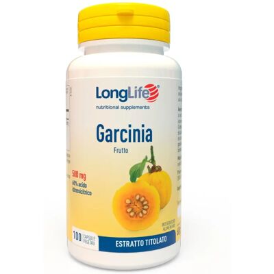 LongLife Garcinia 60% Acido Idrossicitrico Integratore Alimentare - 100 Capsule LongLife Garcinia 60% Acido Idrossicitrico Integratore Alimentare - 100 Capsule