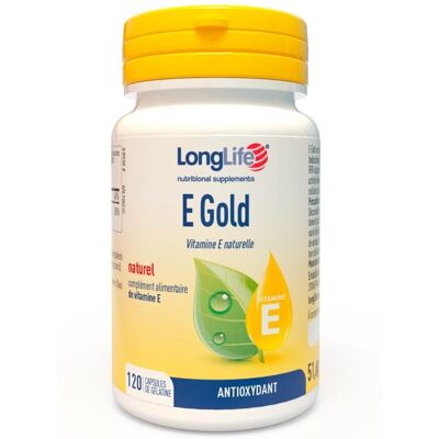 LongLife E-Gold 120 Perle - Integratore Antiossidante LongLife E-Gold 120 Perle - Integratore Antiossidante