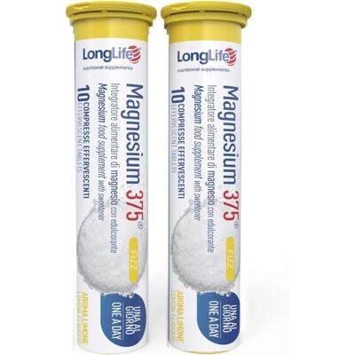 Longlife Magnesio 375 Fizz - Integratore Alimentare Longlife Magnesio 375 Fizz - Integratore Alimentare