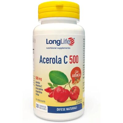 Longlife Acerola C 500 - Integratore di Vitamina C Longlife Acerola C 500 - Integratore di Vitamina C