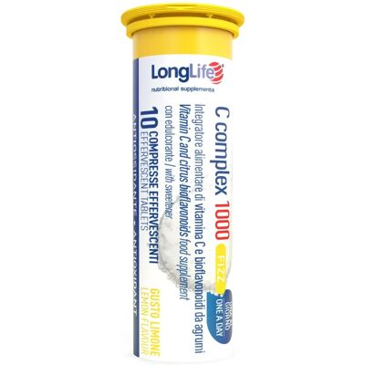 Longlife C Complex 1000 Effervescente - Integratore di Vitamina C Longlife C Complex 1000 Effervescente - Integratore di Vitamina C