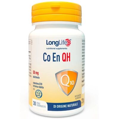 Longlife Co QH 50mg Integratore - Antiossidante, Senza Glutine Longlife Co QH 50mg Integratore - Antiossidante, Senza Glutine