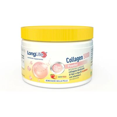 Longlife Collagene 5000 Polvere Pesca - Polvere di Collagene Longlife Collagene 5000 Polvere Pesca - Polvere di Collagene