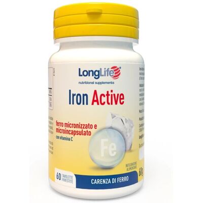Longlife Iron Active - Integratore di Ferro e Vitamina C Longlife Iron Active - Integratore di Ferro e Vitamina C