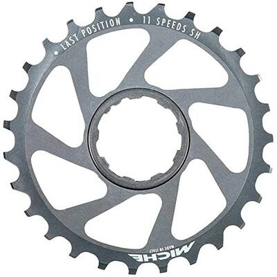 Shimano Model 30T Fiets tandwiel - Laatste in serie - Grijs Shimano Model 30T Fiets tandwiel - Laatste in serie - Grijs