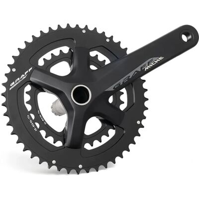 Miche 165mm Kurbelgarnitur - Schwarz - 46/30t - Rennrad Miche 165mm Kurbelgarnitur - Schwarz - 46/30t - Rennrad