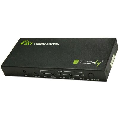 Techly IDATA HDMI-4K51 Commutateur Vidéo - Commutateur Vidéo - Publicité Techly IDATA HDMI-4K51 Commutateur Vidéo - Commutateur Vidéo - Publicité