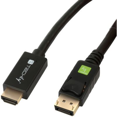 Techly ICOC DSP-H12-030 Video Kabeladapter - 4K 3m Techly ICOC DSP-H12-030 Video Kabeladapter - 4K 3m