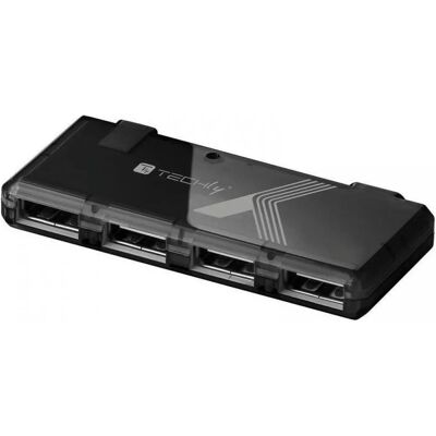 Techly IUSB2-HUB4-BKTY USB-Hub 4 Ports - USB 2.0 Techly IUSB2-HUB4-BKTY USB-Hub 4 Ports - USB 2.0