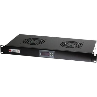 Techly Techly I-CASE FAN-TC2B zestaw chłodzący do rack 2 wentylatorów Techly Techly I-CASE FAN-TC2B zestaw chłodzący do rack 2 wentylatorów