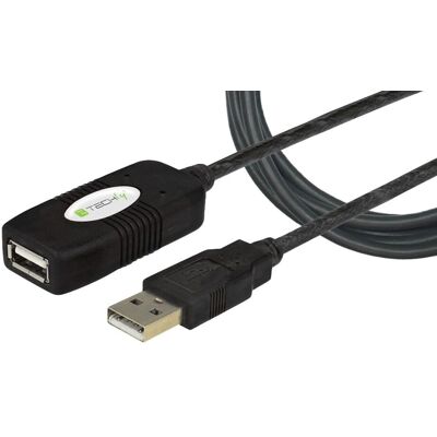 Techly IUSB-REP10TY 10 m USB A Verlängerungskabel Techly IUSB-REP10TY 10 m USB A Verlängerungskabel