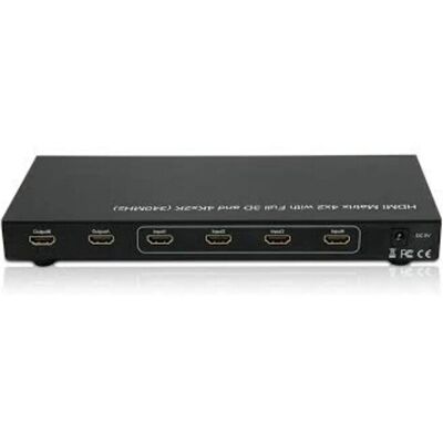 Techly IDATA HDMI-H42B - Videoschalter - Schwarz Techly IDATA HDMI-H42B - Videoschalter - Schwarz