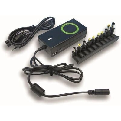 Techly Universales Laptop-Netzteil - 90W mit USB & Tipps Techly Universales Laptop-Netzteil - 90W mit USB & Tipps