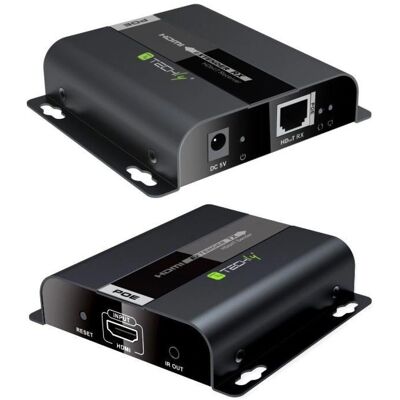 Techly IDATA EXTIP-383POE AV-Verstärker - HDMI, IR, bis 120 m Techly IDATA EXTIP-383POE AV-Verstärker - HDMI, IR, bis 120 m