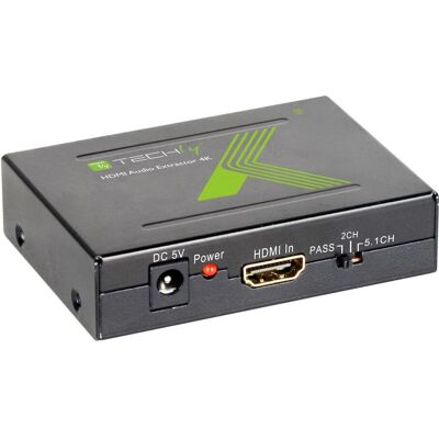 Techly HDMI-EA Konwerter Audio - Czarny Techly HDMI-EA Konwerter Audio - Czarny