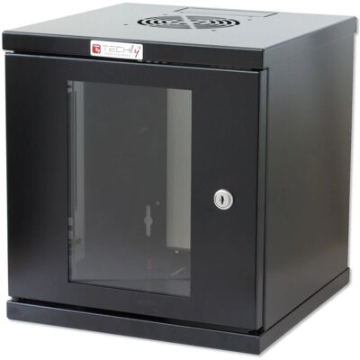 Techly EM-1006BKTY Supporto a Parete - Armadietto Techly EM-1006BKTY Supporto a Parete - Armadietto