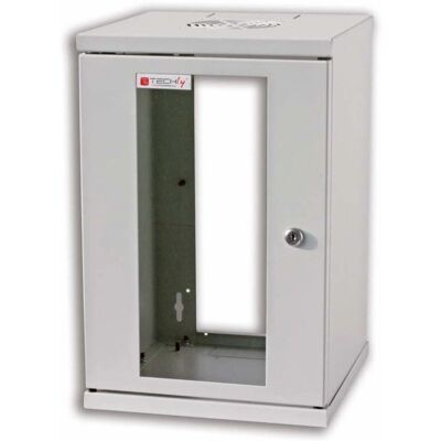 Armadio a muro Techly EM-1009GTY 9U in Acciaio - Rack Armadio a muro Techly EM-1009GTY 9U in Acciaio - Rack