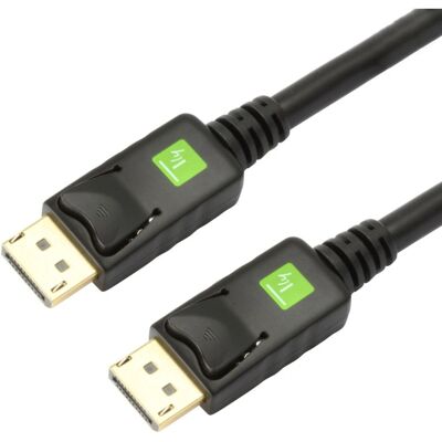 Câble DisplayPort Techly ICOC DSP-A-050 - 5m, Noir, 4K - Publicité Câble DisplayPort Techly ICOC DSP-A-050 - 5m, Noir, 4K - Publicité