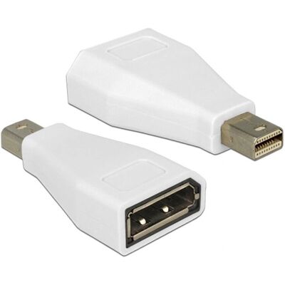 Techly DP-MDP DisplayPort-Adapter - Weiß - 1080p-Unterstützung Techly DP-MDP DisplayPort-Adapter - Weiß - 1080p-Unterstützung