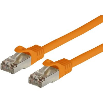 Cavo di Rete Techly ICOC CCA6F-020-OR - 2m Cat6 F/UTP (FTP) - Arancione Cavo di Rete Techly ICOC CCA6F-020-OR - 2m Cat6 F/UTP (FTP) - Arancione