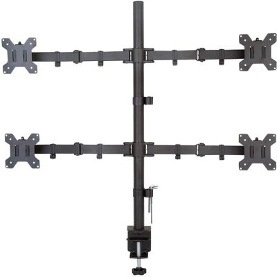 Support moniteur Techly ICA-LCD 382-Q - 13-27 pouces, VESA 75/100, 40kg max - Publicité Support moniteur Techly ICA-LCD 382-Q - 13-27 pouces, VESA 75/100, 40kg max - Publicité