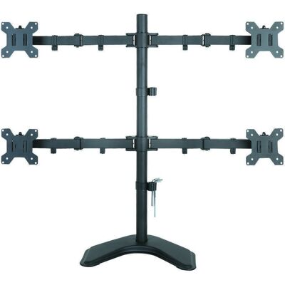 Soporte Techly ICA-LCD 2540 para 4 monitores - Negro Soporte Techly ICA-LCD 2540 para 4 monitores - Negro
