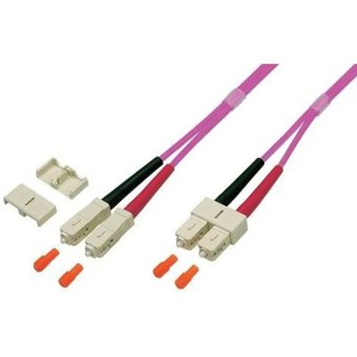 Techly ILWL D5-B-030/OM4 Fuchsia Glasfaserkabel - Datenübertragung Techly ILWL D5-B-030/OM4 Fuchsia Glasfaserkabel - Datenübertragung