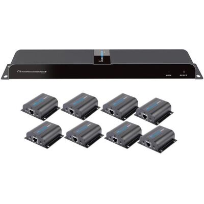 Techly IDATA EX-HL81TY Extendeur AV - Splitter HDMI 8 Voies - Publicité Techly IDATA EX-HL81TY Extendeur AV - Splitter HDMI 8 Voies - Publicité