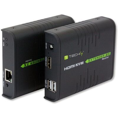 Extensor KVM HDMI y USB Techly HDMI-KVM2, 120 m Extensor KVM HDMI y USB Techly HDMI-KVM2, 120 m