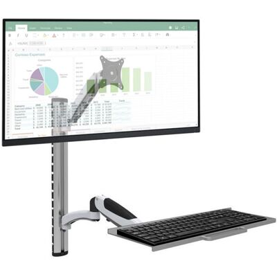 Soporte de monitor de pared Techly ICA-PLW 02 - Hasta 27" Soporte de monitor de pared Techly ICA-PLW 02 - Hasta 27"