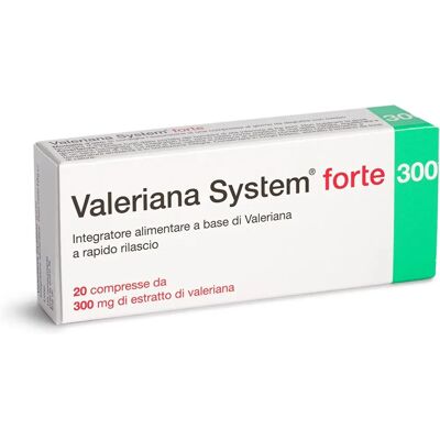 FIDIA HEALTHCARE Valeriana System Forte - Rilassamento & Sonno - 20 Compresse FIDIA HEALTHCARE Valeriana System Forte - Rilassamento & Sonno - 20 Compresse