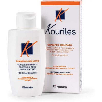 Shampoo Kouriles - Sensibile e Antiforfora - 100ml Shampoo Kouriles - Sensibile e Antiforfora - 100ml
