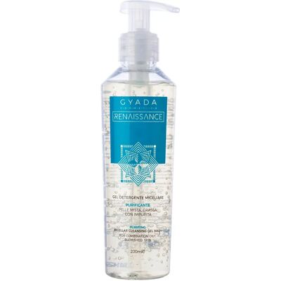 Gyada Cosmetics Reinassance 200ml Detergente viso - Gel per pelle grassa e mista Gyada Cosmetics Reinassance 200ml Detergente viso - Gel per pelle grassa e mista