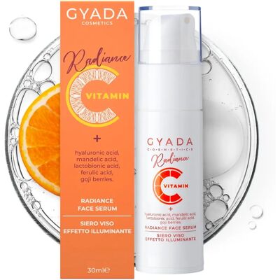 Gyada Cosmetics Modèle 30ml Sérum Éclat Vitamin C - Sérum Visage Gyada Cosmetics Modèle 30ml Sérum Éclat Vitamin C - Sérum Visage