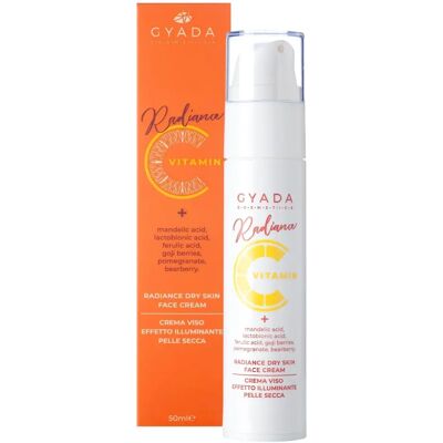 Gyada Cosmetics Crème Visage Éclatante pour Peau Sèche - Légère, Hydratante Gyada Cosmetics Crème Visage Éclatante pour Peau Sèche - Légère, Hydratante