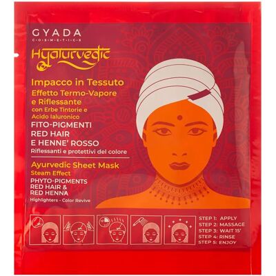Gyada Cosmetics Masque Capillaire Hyalurvédique pour Cheveux Rouges - 60 ml Gyada Cosmetics Masque Capillaire Hyalurvédique pour Cheveux Rouges - 60 ml