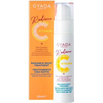 Gyada Cosmetics traitement nuit DNA - Crème illuminante nocturne Gyada Cosmetics traitement nuit DNA - Crème illuminante nocturne