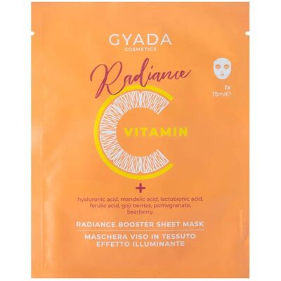 Gyada Cosmetics Masque Visage Éclatant - Tissu Gyada Cosmetics Masque Visage Éclatant - Tissu